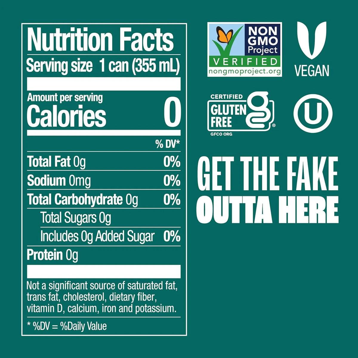 Zevia Zero Sugar Soda, Fruity Variety Pack, 12 oz Cans (24-Pack) – Naturally Sweetened, Zero Calorie Sugar Free Soda - Non-GMO Project Verified, Gluten-Free, Vegan